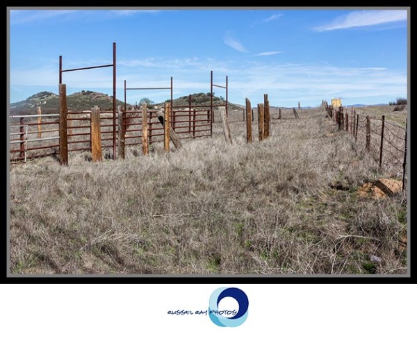 Abandoned cattle chute, Ramona Grasslands Preserve, Ramona CA